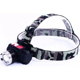 Resim Profesyonel Şarjlı Kafa Feneri Wt-122 Çok Renkli 