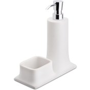 Resim System Beyaz Krom Süngerlik ve Deterjanlık (BA2007 028 R1-CR) 