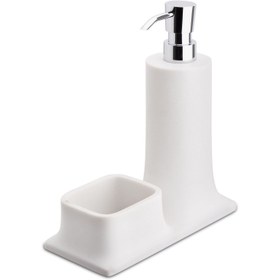 Resim System Beyaz Krom Süngerlik ve Deterjanlık (BA2007 028 R1-CR) 