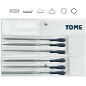 Resim 180MM Saatçi Eğe Takımı Saplı 12 Parça 