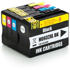 Resim TecHarbor Hp Officejet 6700 Yazıcı Uyumlu Muadil Kartuş 932XL - 933XL 4 Renk 