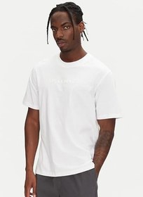 Resim Jack Jones Jcorecharge Mold Tee Ss Crew Neck Ln Erkek Beyaz1 Tshirt 12273070-98 