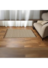 Resim T.concept Boho Geo Jüt Halı Bej 150 Cm 