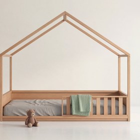 Resim Happy Montessori Karyola - 100X200 / ORTADAN GİRİŞ 