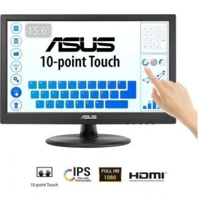 Resim Asus 15.6" IPS Dokunmatık VT169HE 5ms 60HZ HDMI Taşınabilir Monitör 1920X1080 