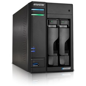 Resim ASUSTOR AS6702T 2 SLOT TOWER NAS CELERON 2GHz QUAD 4GB DDR4 2x2.5GBE 