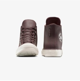 Resim Converse Chuck Taylor All Star Leather Unisex Kahverengi Sneaker A13027c Kahverengi 
