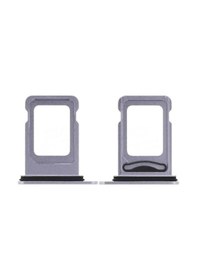 Resim Apple Uyumlu iPhone 14 Pro Sim Kart Tepsisi Mor Çift Belirtilen 