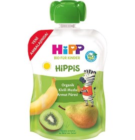 Resim Hipp Organik Kivili Muzlu Armut Püresi 100 G 