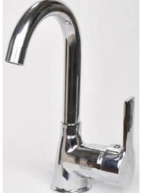 Resim Euromix Delta Kuğu Eviye Lavabo Bataryası 