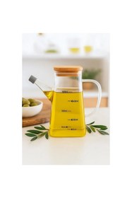 Resim Bambum Rafa Bambu Kapaklı Yağdanlık 550 ml 