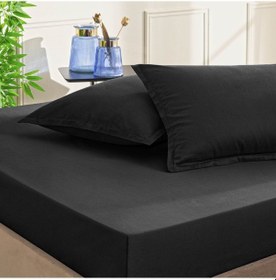 Resim Taç Color Dreams Saten Çift Kişilik Çarşaf Seti Siyah 000000001000047173 