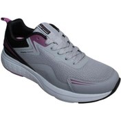 Resim Kinetix Kadın Beyaz Gri Runnıng Fileli Sneaker Spor Yürüyüş Ayakkabısı 001 