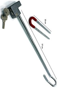 Resim MOBEE Otomobil Dükkan Depo Kilidi Direksiyon Kilidi Kırılmaz Kilit 1650 