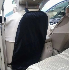 Resim Mc.pierobaby Araba Koltuk Arkası Koruyucu Kılıf Silinebilir Koruyucu Kılıf 2 Adet Siyah 