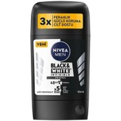 Resim Nivea Men Erkek Stick Deodorant Black&White Invisible Original 50ml 