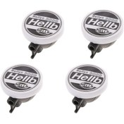Resim 1/10 Rc Araçlar İçin 4 Adet Yuvarlak Led Far Kapağı - Hsp, Axial, Traxxas Uyumlu 