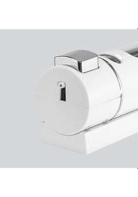 Resim 1 Adet Beyaz 400 Ml Duvara Monte Manuel Sabunluk Banyo , Mutfak El Sıvı Şampuan Duş Jeli M-52 Beyaz 