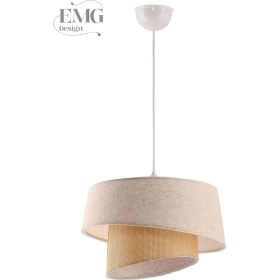 Resim Manolya Modern Kumaş Başlıklı 2 Katlı Yatak Odası Çocuk Odası Salon Mutfak Hol Avize 