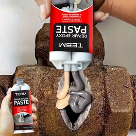 Resim 82G TEBM Yüksek Güçlü Metal Tamir Epoksi Yapıştırıcı - Epoksi Reçine - Reçine Macunu - Boru Tamirleri, Metal Parçaları, Makineler ve Plastik Tamirler için Uygun - Metal, Plastik, Cam, Ahşap ve Seramikler için Metal Yapıştırıcı ile Kullanılır. 