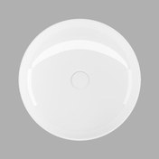 Resim LUCCO Lucente 43 Cm Tezgah Üstü Oval Lavabo Beyaz 