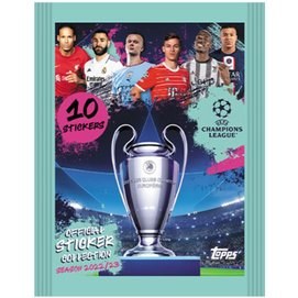 Resim Topps UEFA Şampiyonlar Ligi 22/23 Sticker Paket 