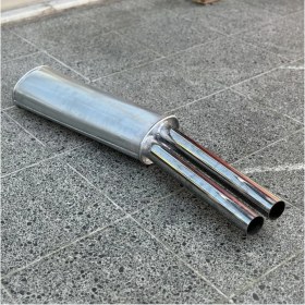 Resim Otomor Aksesuar Tofaş Uyumlu Uzun Krom Uçlu Son Susturucu Egzoz 