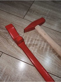 Resim Emek Yapı Laminant Parke Çektirme Demiri 3cm*32cm ve 500gr Çekiç 