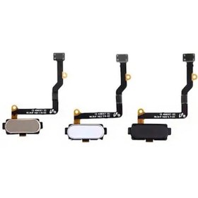 Resim Samsung Uyumlu Galaxy C7 C7000 Home Tuş Bordu Filmi Flex Gold 