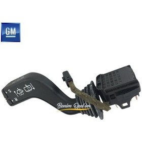 Resim Hız Sabitleme Işlevli Silecek Kumanda Kolu Siyah Opel Astra F G, Zafira A, Omega, Vectra B 