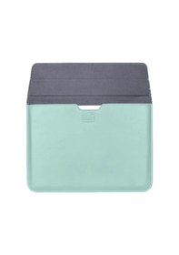 Resim Apple Uyumlu MacBook Air M2 13.6 Inç 2022 M2 Çip A2681 Çanta Pu Deri Stantlı Şık Tasarım Kılıf 