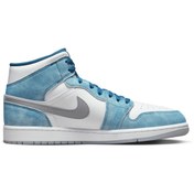 Resim Nike Jordan 1 Mid Se French Blue Fire Red Dn3706-401 Erkek Spor Ayakkabı 