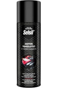 Resim Selsil Susuz Motor Temizleme Spreyi Motor Parlatıcı Sprey 500 Ml 