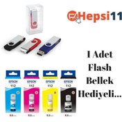 Resim Epson 112 Ecotank L6550 Orjinal Mürekkep Seti 14u1484 