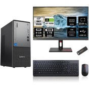 Resim LENOVO ThinkCentre Neo 50T G5 i7 13700 8GB 4TB SSD GT1030/4GB 23.8" FHD FDOS Masaüstü Bilgisayar 