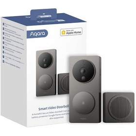 Resim Aqara Görüntülü Kapı Zili G4 Zil Dahil , 1080p Fhd Homekit Güvenli Görüntülü Kapı Zili Kamerası, Yerel Yüz Tanıma Ve Otomasyonlar, Kablosuz Veya Kablolu, S...-122702 