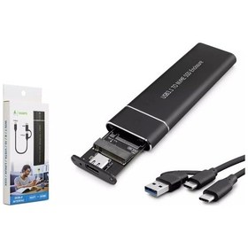 Resim Hard Disk Kutusu 2.5 İnç Nvme M.2 Type-c + Usb Hadron Hdx1768 