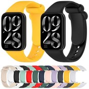 Resim Xiaomi Mi Band 8 Pro İçin Redmi Watch 4 Bilezik Bileklik İçin Silikon Kordonlu Saat Kayışı 