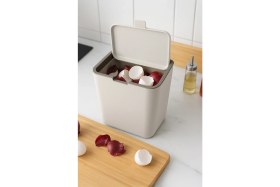 Resim Flip 6 Lt Banyo Mutfak Tezgah Üstü Çöp Kovası, Şık ve Pratik Kullanım 