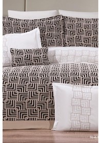 Resim Çeyiz Diyarı Anastasia 10 Parça Çeyiz Seti Siyah Cappucino Siyah 