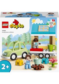 Resim LEGO® Duplo 10986 Kasabası Tekerlekli Aile Evi 31 Parça 
