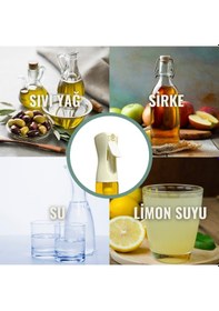 Resim Sprey Yağdanlık Sıvı Yağ Spreyi Yağlık Air Fryer'da Yağ Tasarruf 