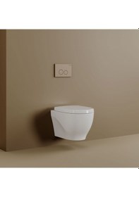 Resim Creavit Mare Duroplast Yavaş Kapanan Klozet Kapağı KC1703.02.0000E 