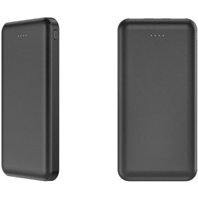 Resim Xipin PX102 Hızlı Şarj Özellikli LED Göstergeli Dual USB Taşınabilir Akıllı Powerbank 10000mAh - Siyah 