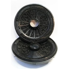 Resim ARC-PART Silverline 3450 W6 Beyaz Davlumbaz Karbon Filtre - 1 Takım (2 Adet) 