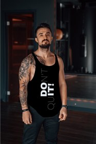 Resim Freeyez Dont Quıt Gym Fitness Tank Top Sporcu Atleti 