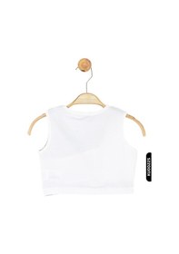 Resim Xo Kids Kız Çocuk Atlet Bluz 4-8 Yaş 36515 Ekru - Yeşil 