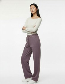 Resim Koton Rahat Kalıp Cep Detaylı Beli Bağcıklı Geniş Paça Eşofman Altı Mor 6wal40128ık Mor 