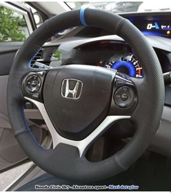 Resim Honda Civic Fb7 Araca Özel Direksiyon Kılıfı Otomatik F1 Araçlara 