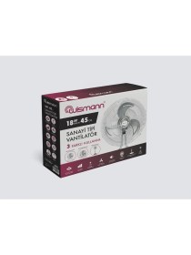 Resim Wismann 3 Pervaneli 75w Sanayi Tipi Vantilatör 